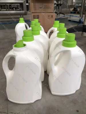 Laundry Liquid Insert Plug Outside Screw Track Type 2 Heads Capping Machine 4000BPH