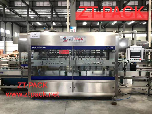 Linear Flow Meter Filling Machine For 500ml-7L Lubricant Oil Petrol Oil