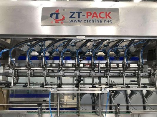 Linear Flow Meter Filling Machine For 500ml-7L Lubricant Oil Petrol Oil