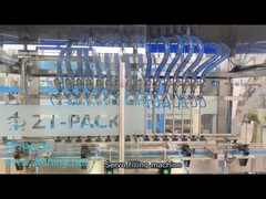 Máquina de embotellado antiséptica del limpiador de cristal del desinfectante completamente automático de la gravedad de SS316 4800BPH