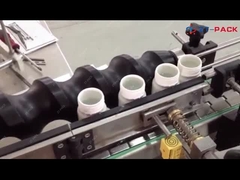 La etiqueta engomada automática SS304 pega el pegamento frío para la botella de aceite plástica del vinagre de la salsa de soja de la botella de cristal Labeli